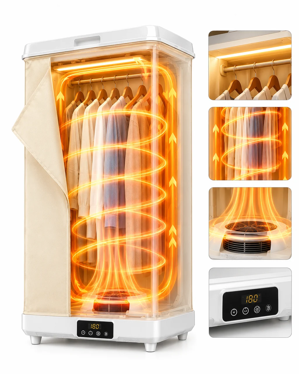 AeroVortex e circolazione d'aria a 360°