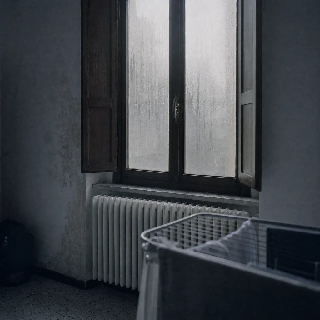 Bucato umido in casa che non asciuga